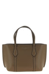 perry mini hammered leather shopping bag