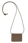 lanyard leather card holder