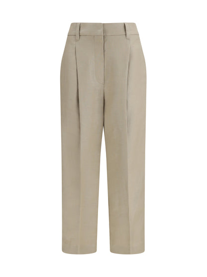 BRUNELLO CUCINELLI 38 linen trousers 