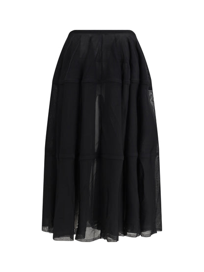 ALAIA 38 peplum skirt