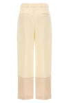 light and crease-resistant crepe trousers