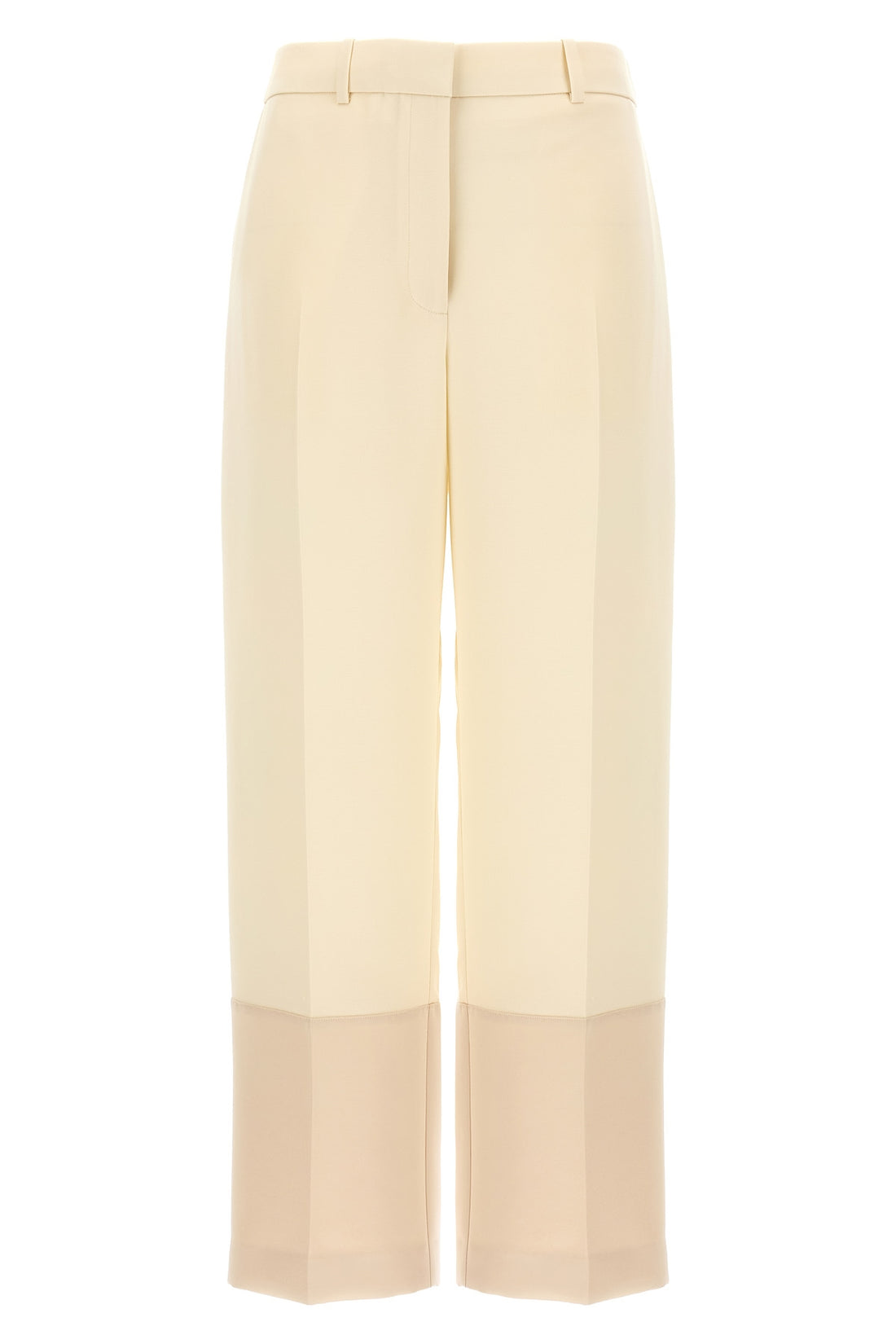 TORY BURCH 2 light and crease-resistant crepe trousers