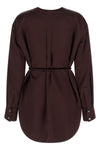 viscose satin blouse