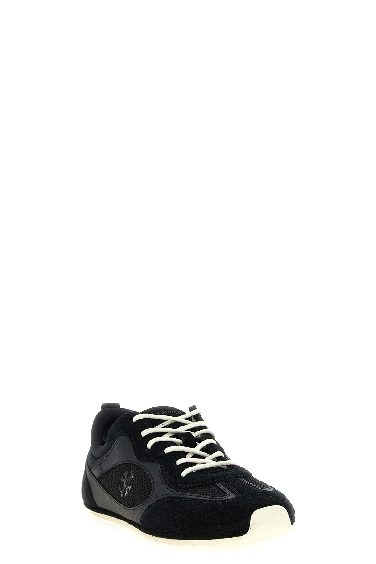 the tory burch field sneaker stands out for its low-top construction that blen