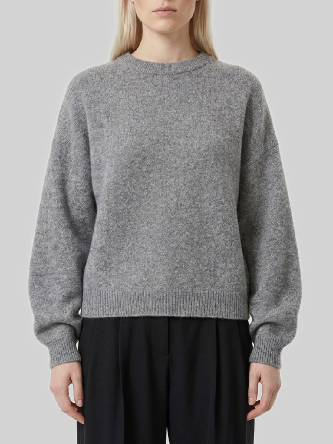 LOULOU DE SAISON M anthracite tristan sweater 
