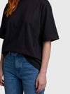 short sleeve rond carré t-shirt