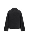 wes double breasted alpaca jacket
