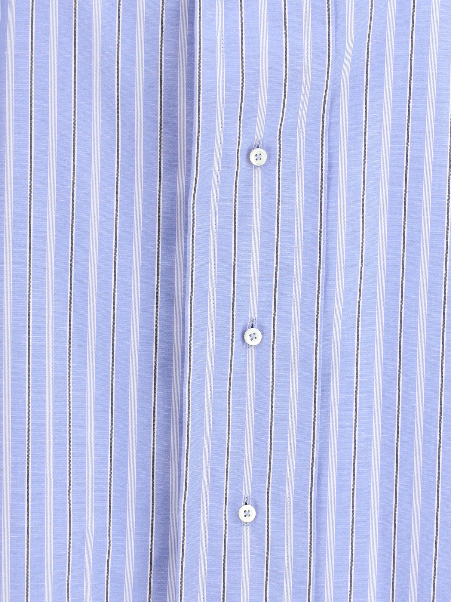 MARGIELA 40 striped cotton shirt