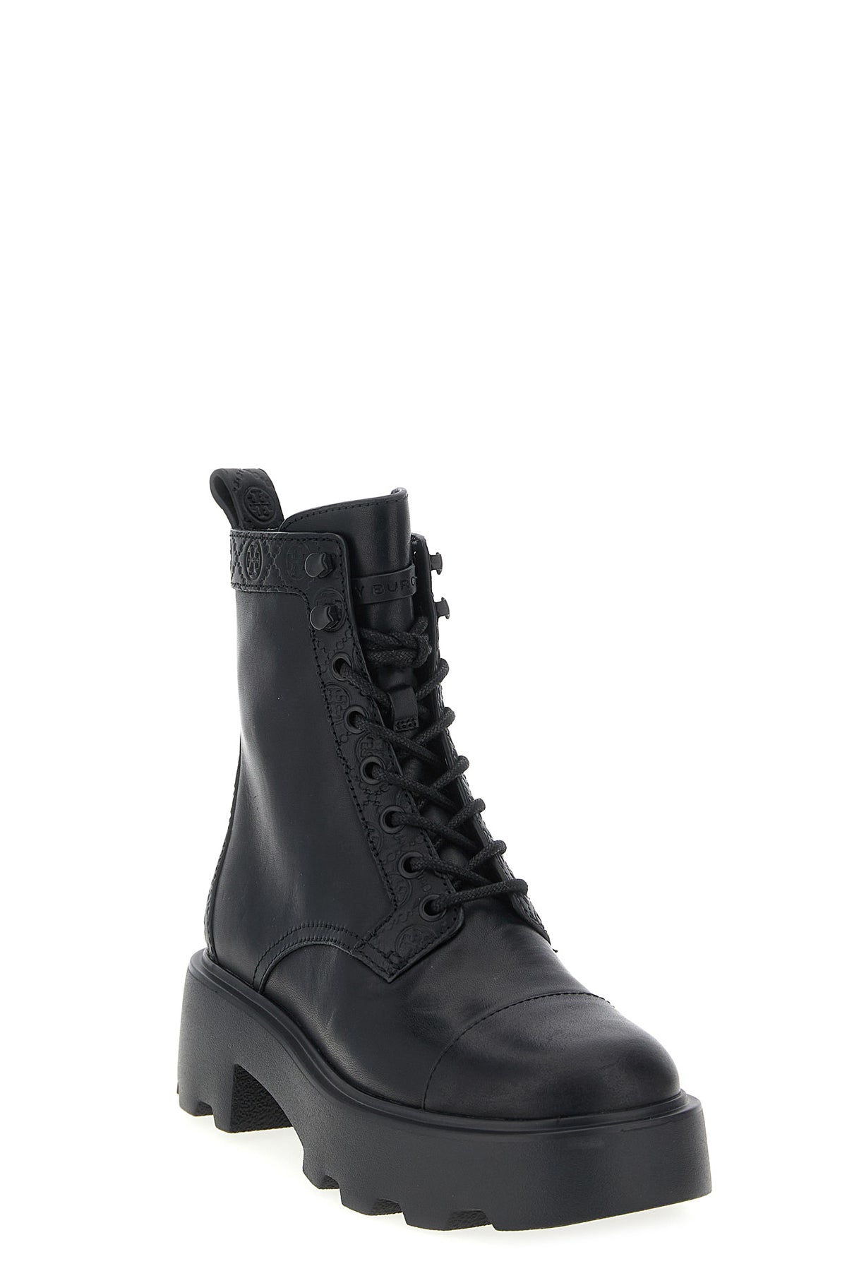 leather combat boots