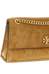 the tory burch kira turnlock shoulder bag defines a material elegance through