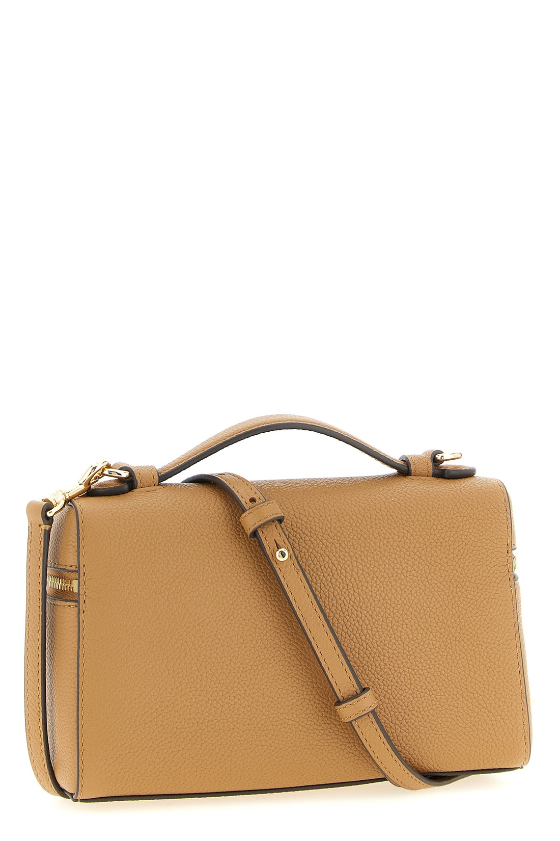TORY BURCH OS romy slim hammered leather handbag