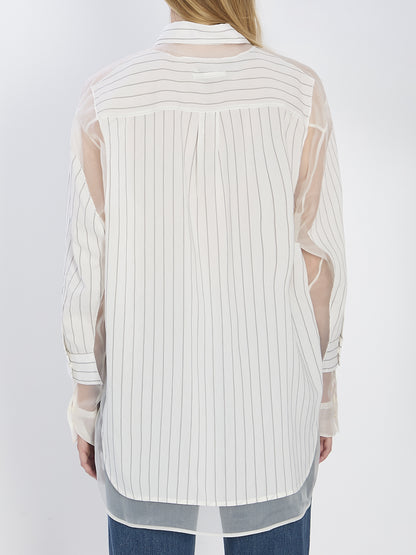 JEAN PAUL GAULTIER S oversized striped shirt