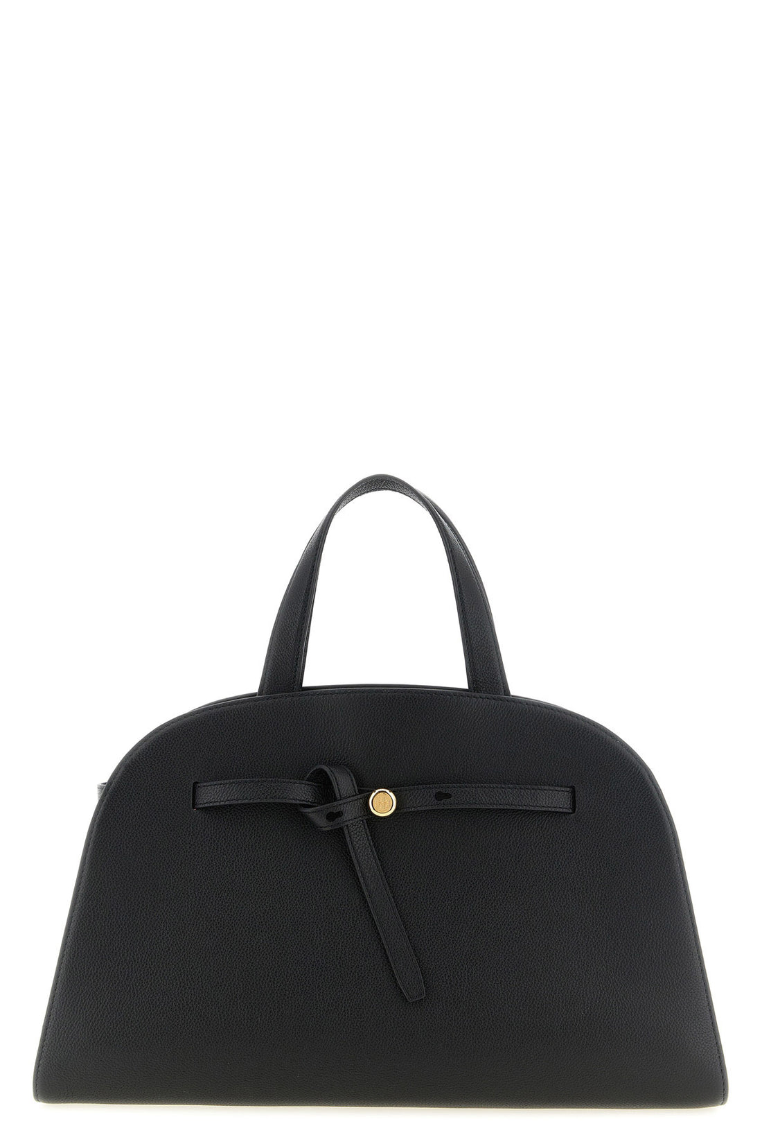 TORY BURCH OS the romy tory burch trunk bag stands out for its structured and rounded silhouet
