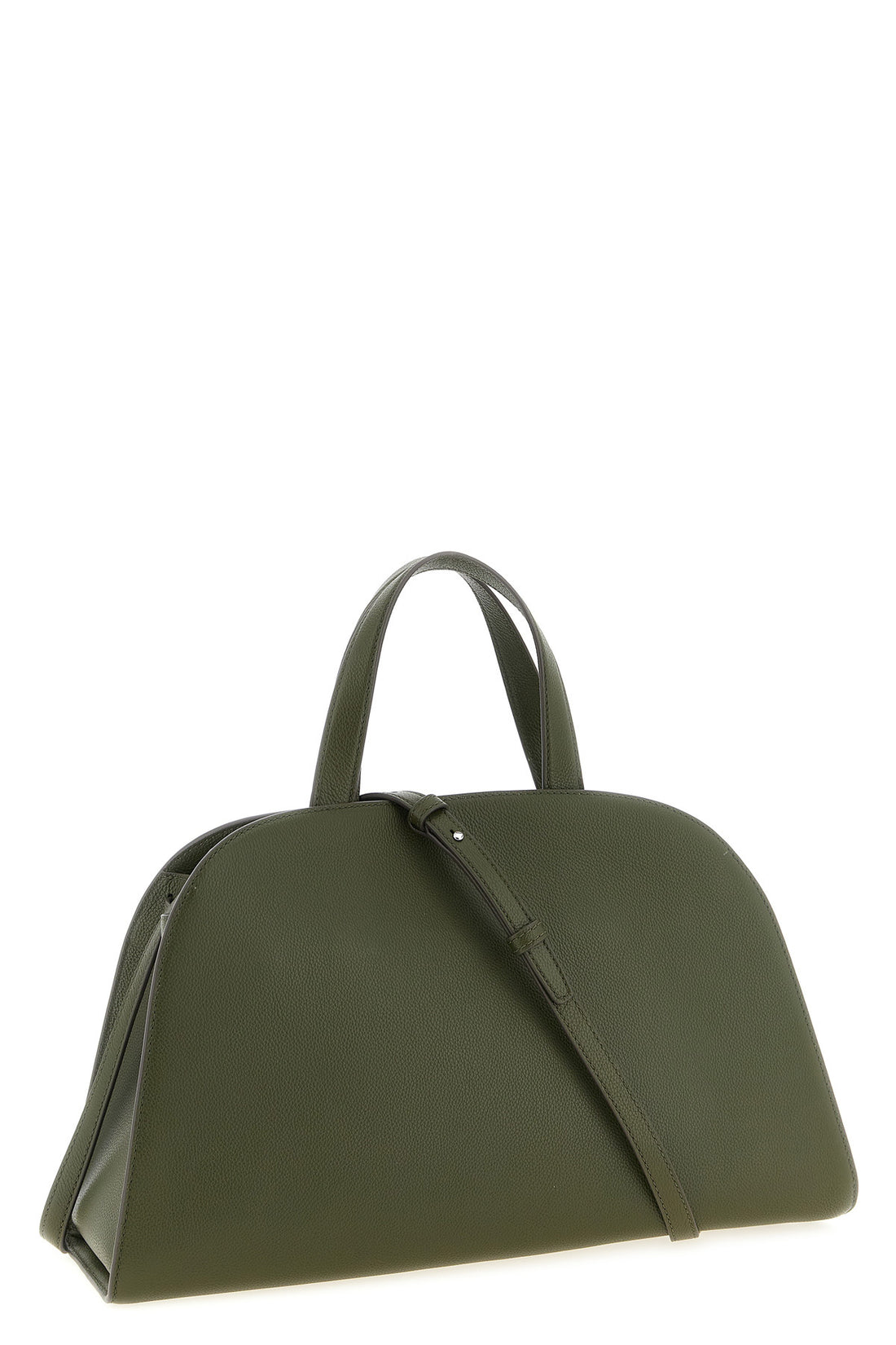 TORY BURCH OS tory burchs romy top case handbag has a curved and structured silhouette