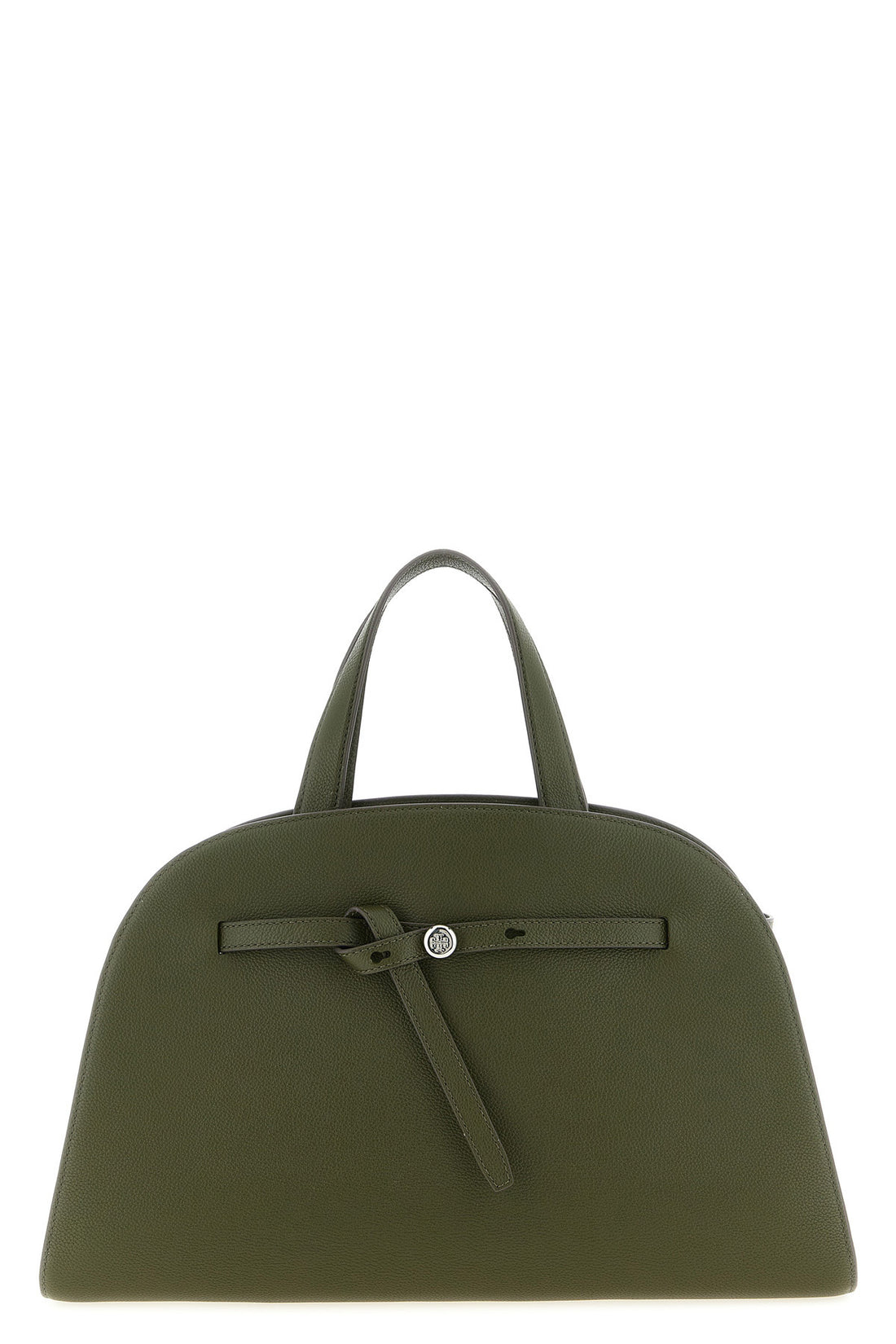 TORY BURCH OS tory burchs romy top case handbag has a curved and structured silhouette