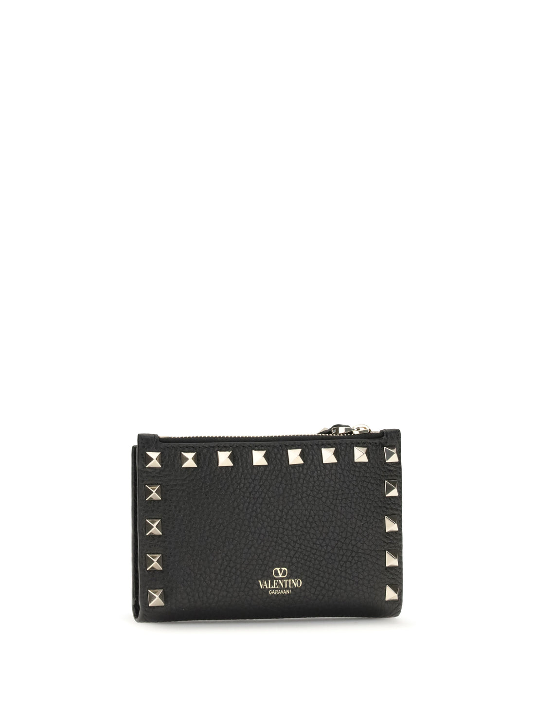 VALENTINO GARAVANI OS rockstud zip card holder