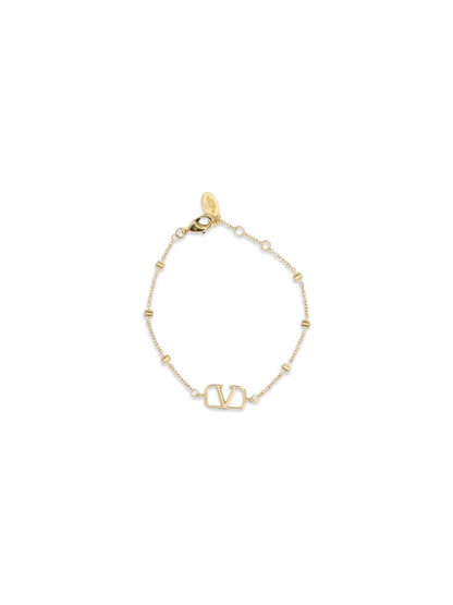 VALENTINO GARAVANI OS vlogo signature bracelet with swarovski® crystals