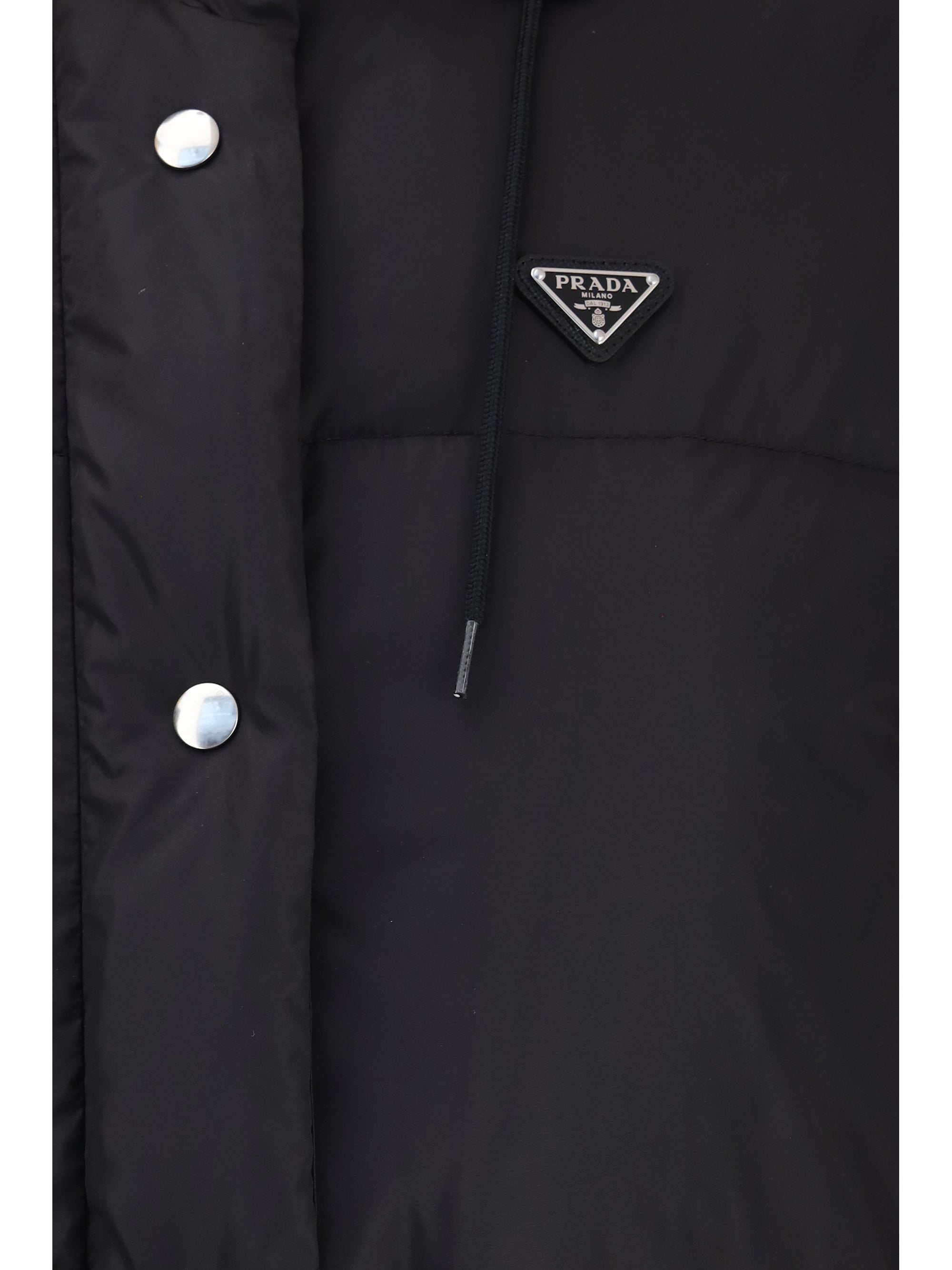 padded high-collar jacket