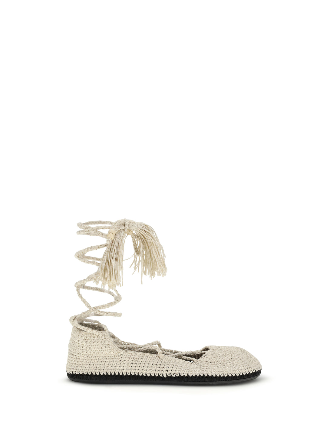 ALANUI 35-36 the sound of the sea lace-up ballerinas