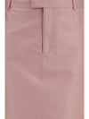 silk faille skirt