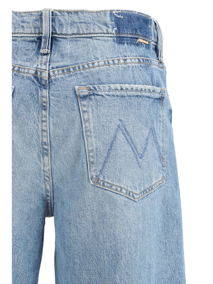 MOTHER DENIM 24 the dodger flood jeans
