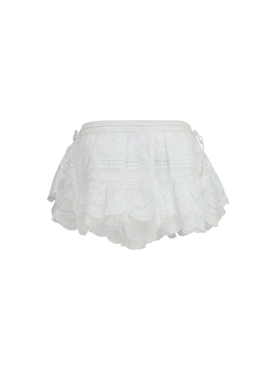 MARANT ETOILE 36 puria shorts with ruffles