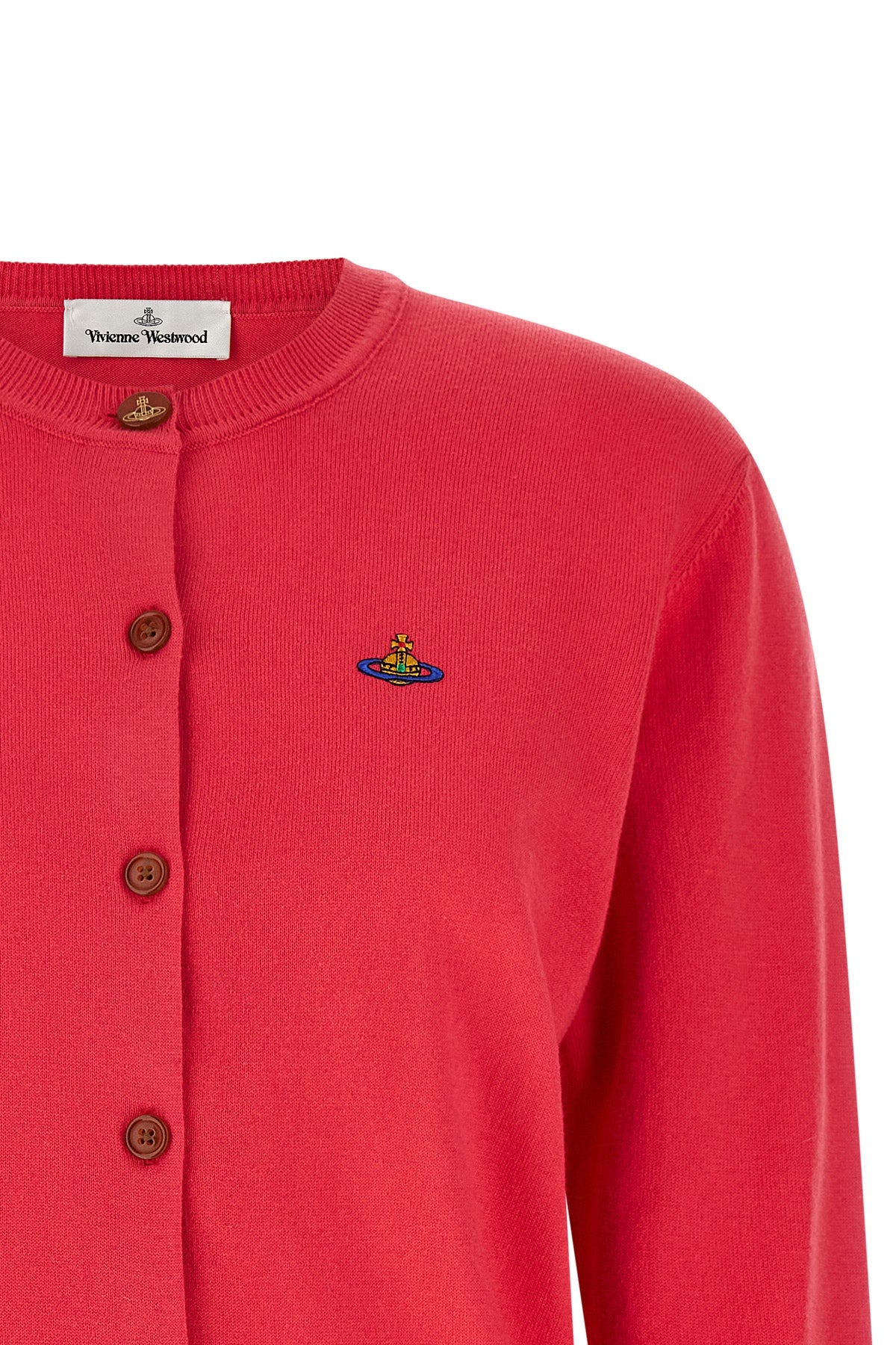 the vivienne westwood bea cardigan stands out for its impeccable silhouette