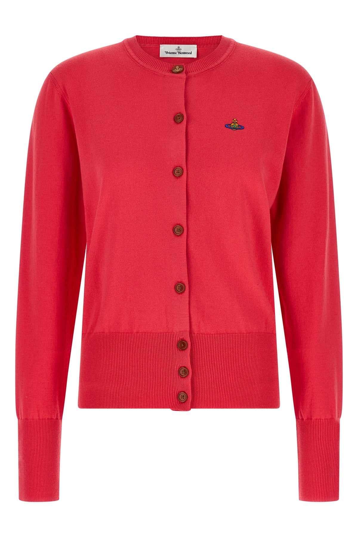 the vivienne westwood bea cardigan stands out for its impeccable silhouette