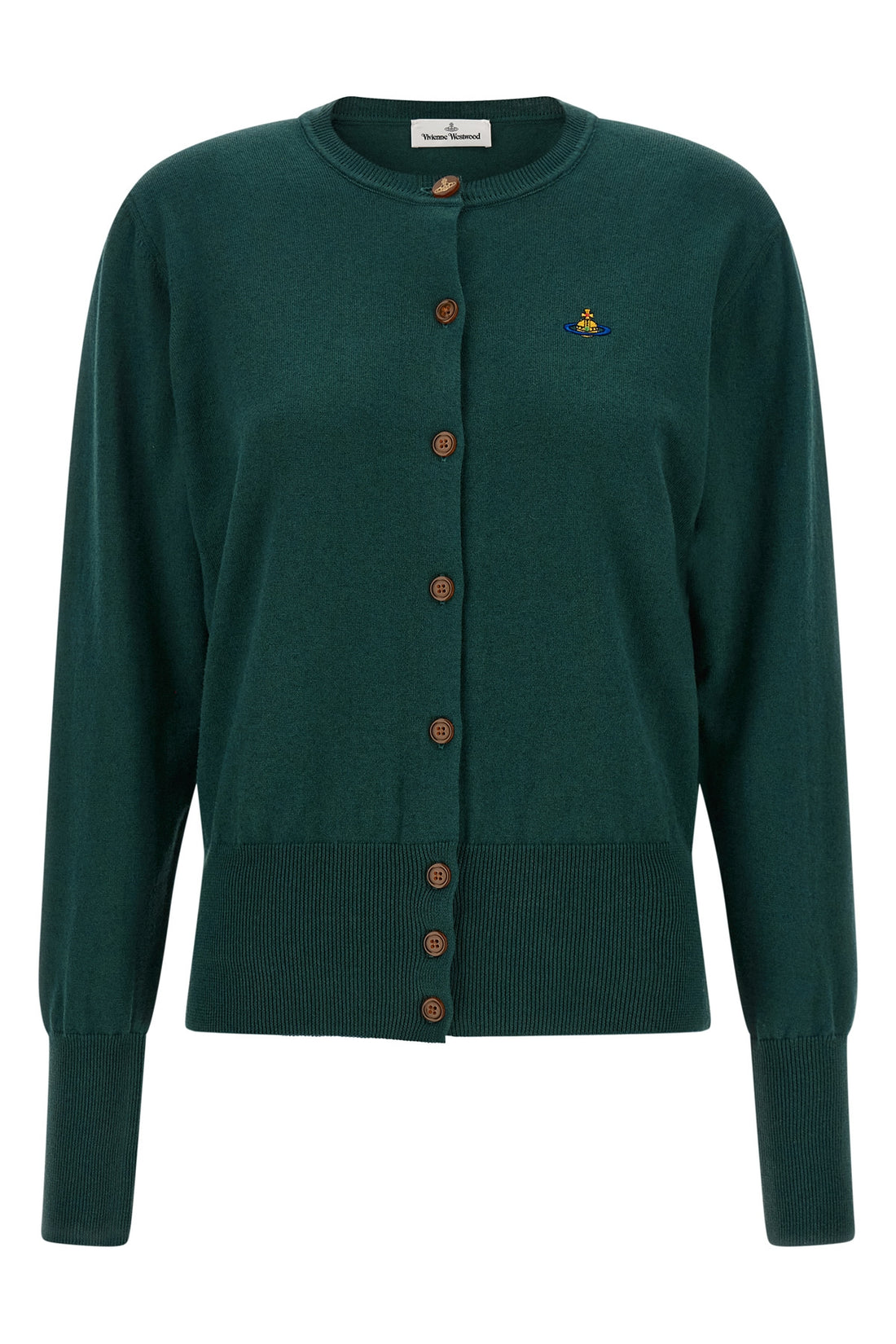 VIVIENNE WESTWOOD L the vivienne westwood bea cardigan is made of a fine blend of cotton and cashm