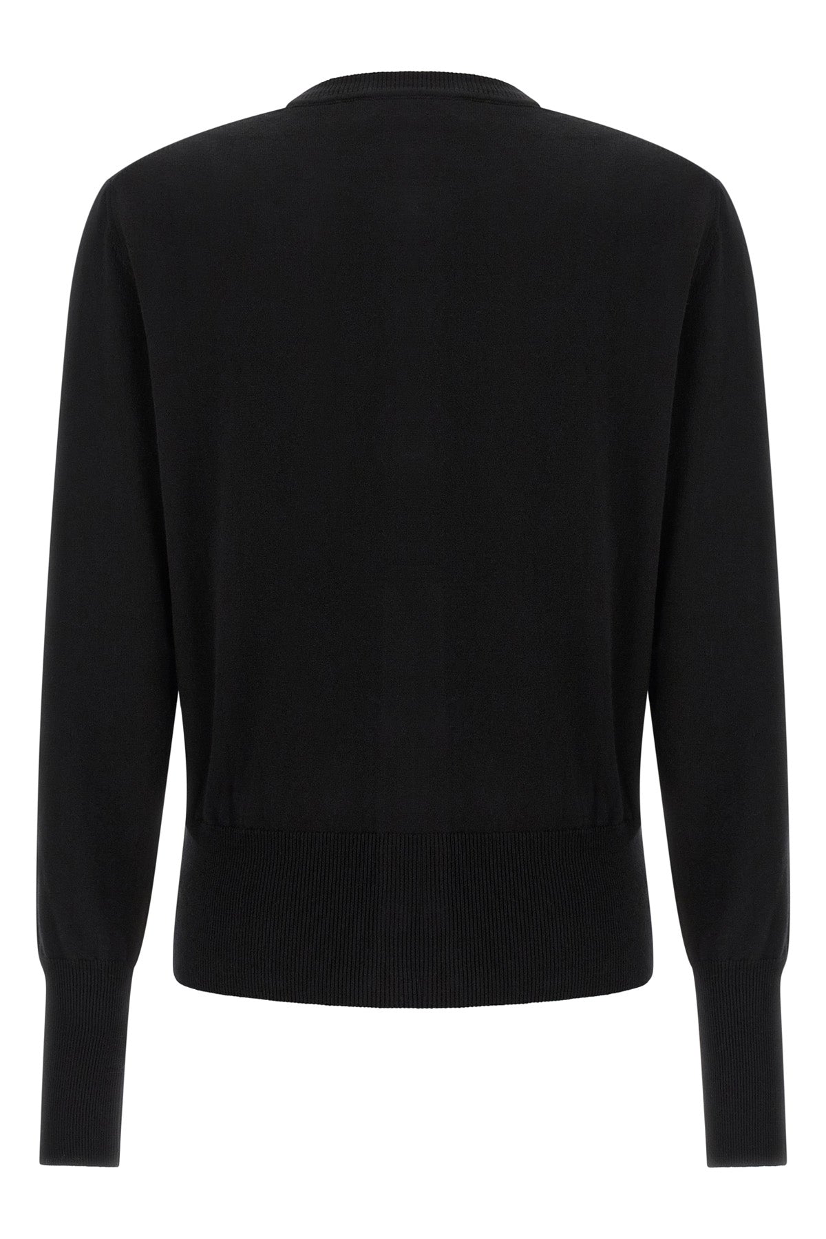 the vivienne westwood bea cardigan is made of a fine cotton and cashmere yarn