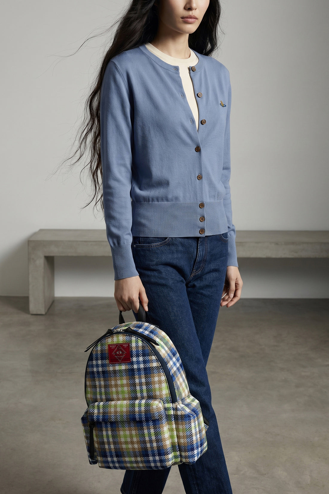 VIVIENNE WESTWOOD XS bea cotton cardigan