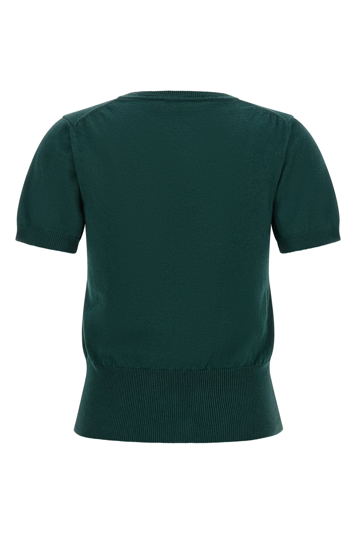 the vivienne westwood bea top is made of a fine cotton and cashmere blend yarn