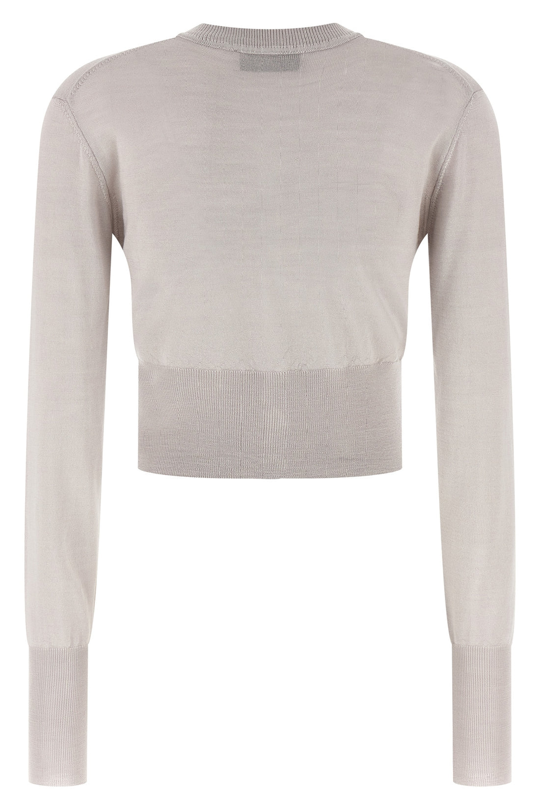 VIVIENNE WESTWOOD M bea cropped wool and silk cardigan