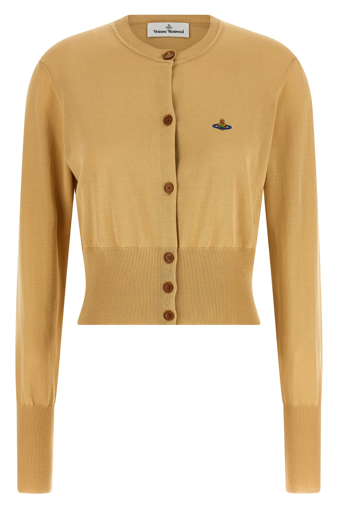 VIVIENNE WESTWOOD L bea cropped cotton cardigan