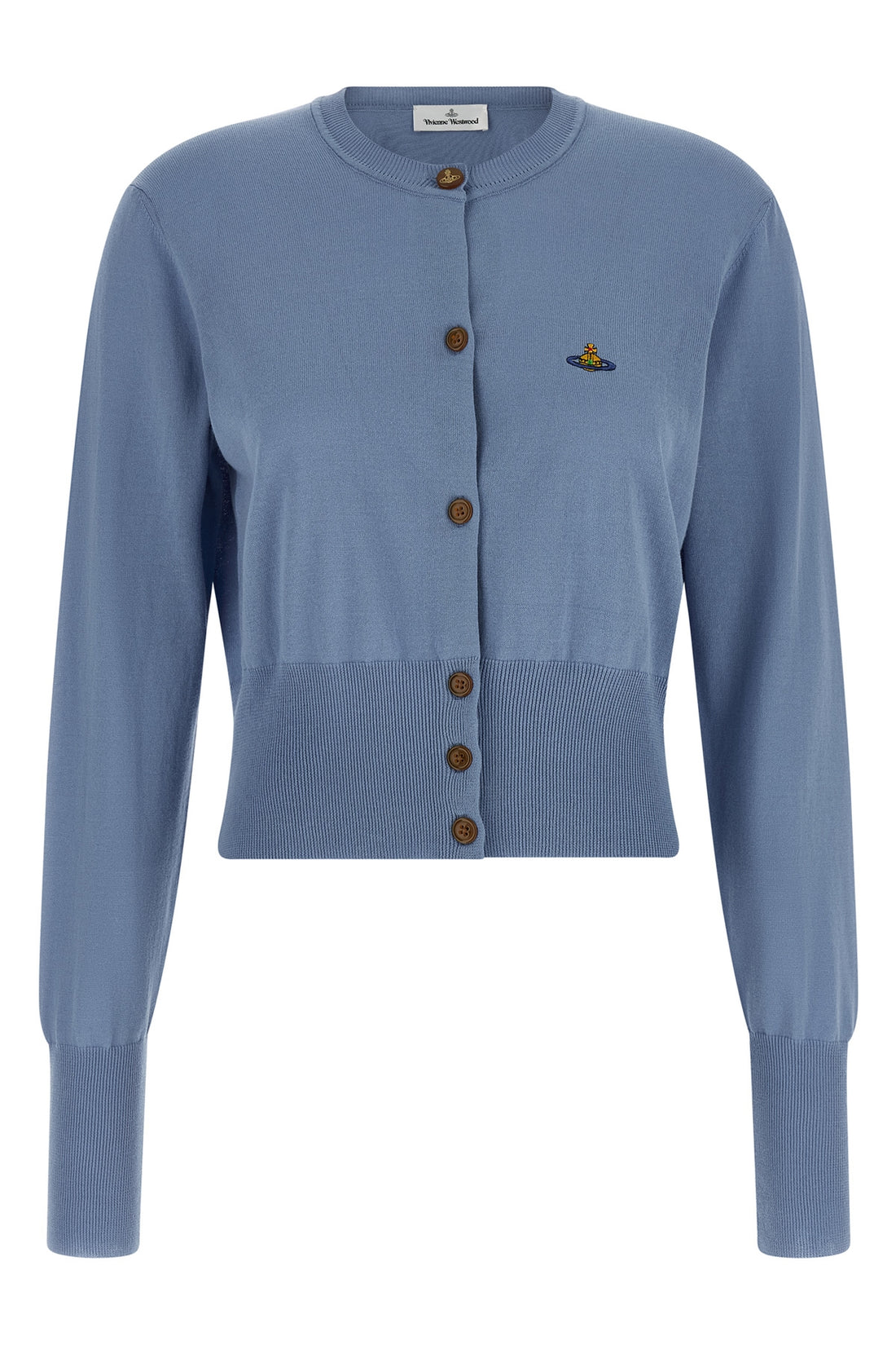 VIVIENNE WESTWOOD L bea cropped cotton cardigan