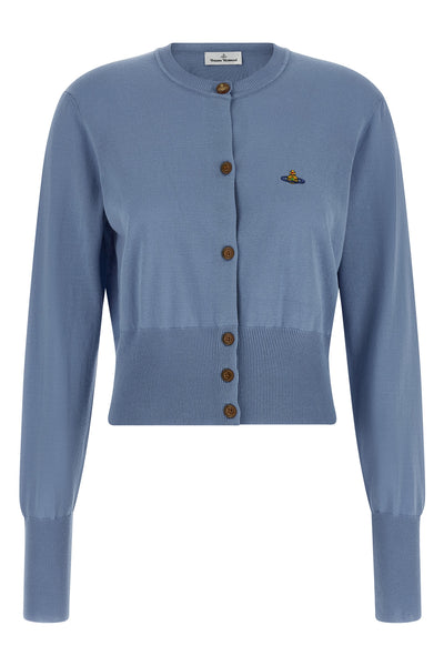 bea cropped cotton cardigan