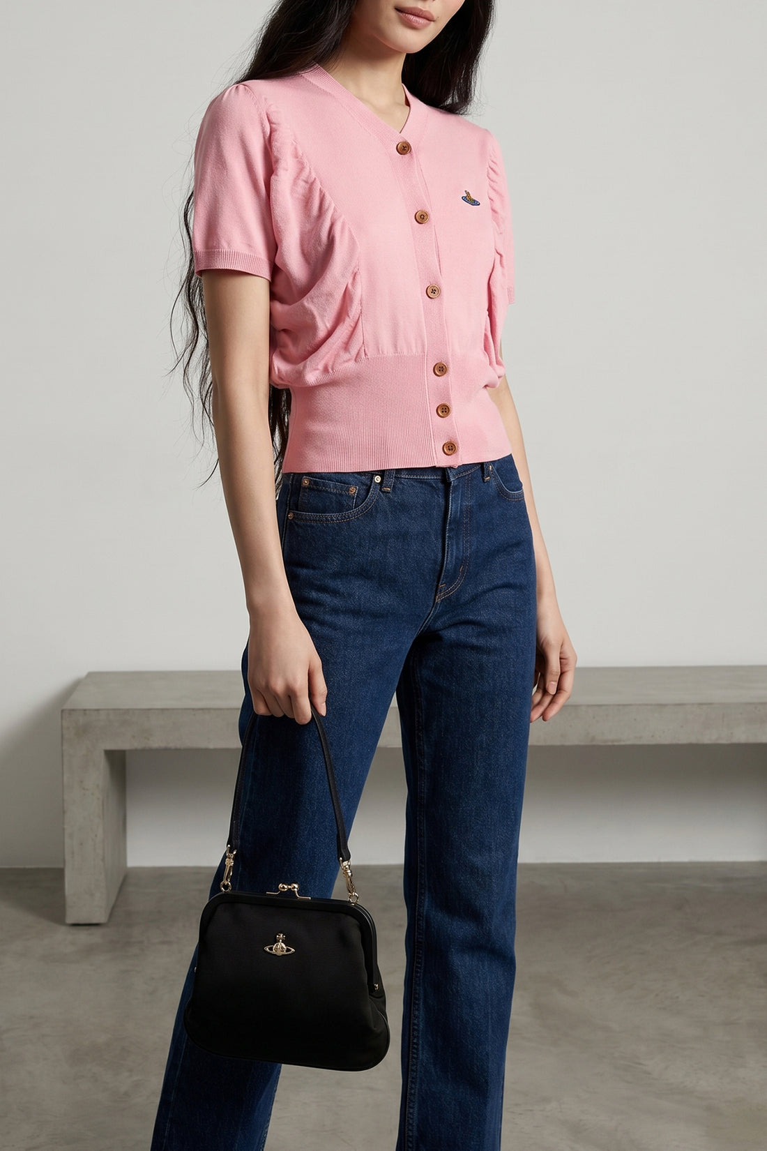 VIVIENNE WESTWOOD M pamela wool and silk blend sweater