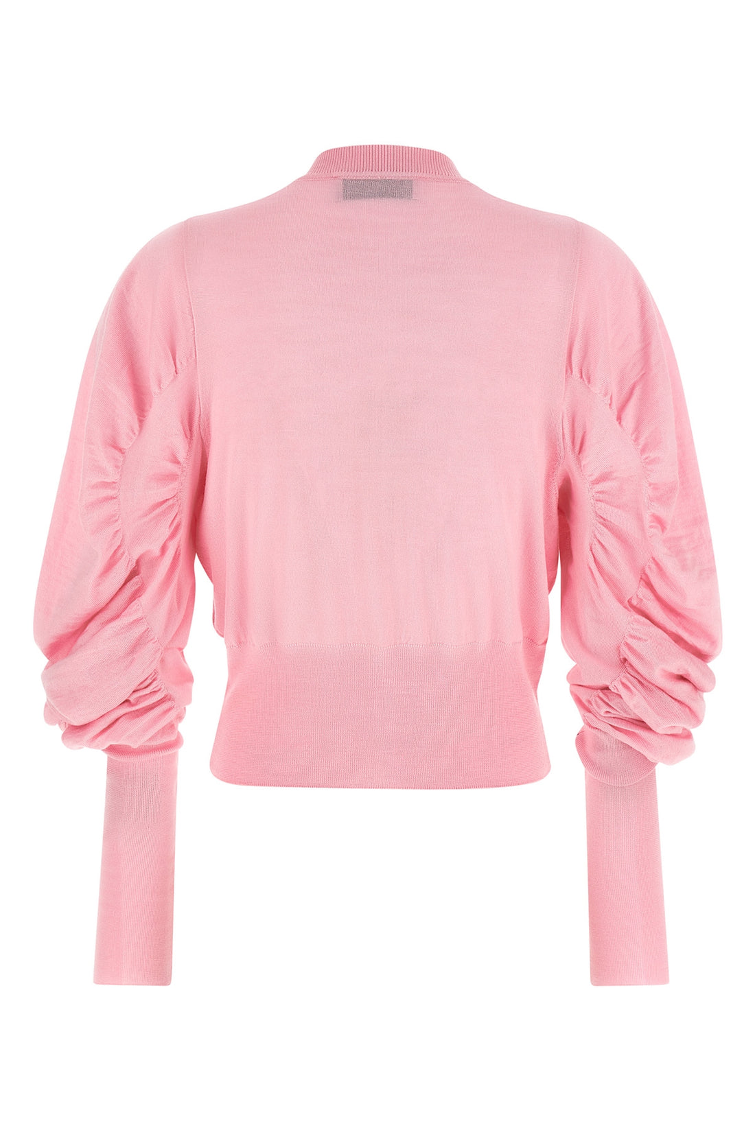 VIVIENNE WESTWOOD M eli cropped cardigan in wool and silk blend