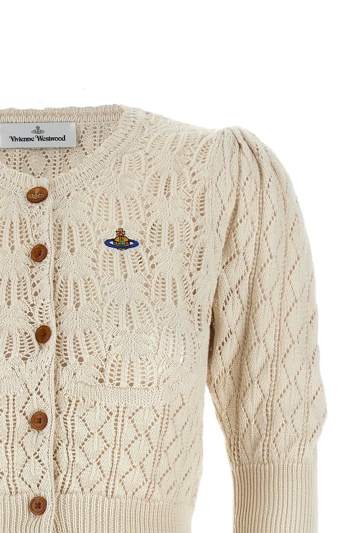 ella cotton cardigan knitted