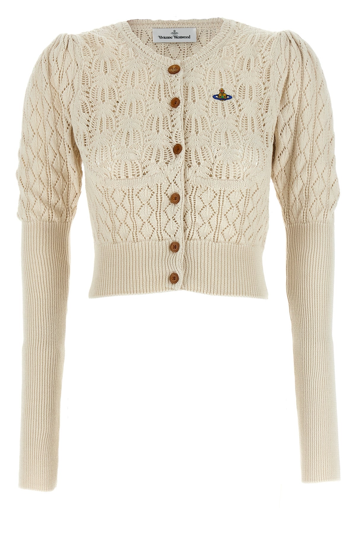 ella cotton cardigan knitted