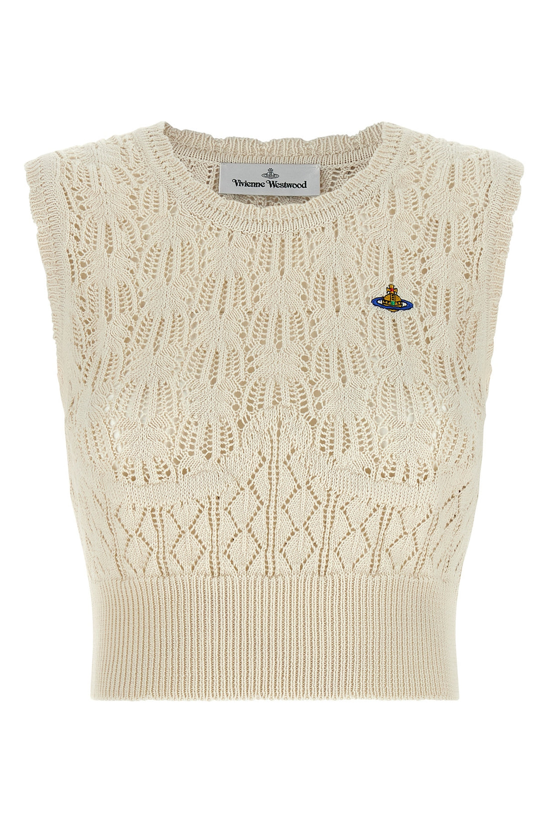 VIVIENNE WESTWOOD M ella cotton top knitted