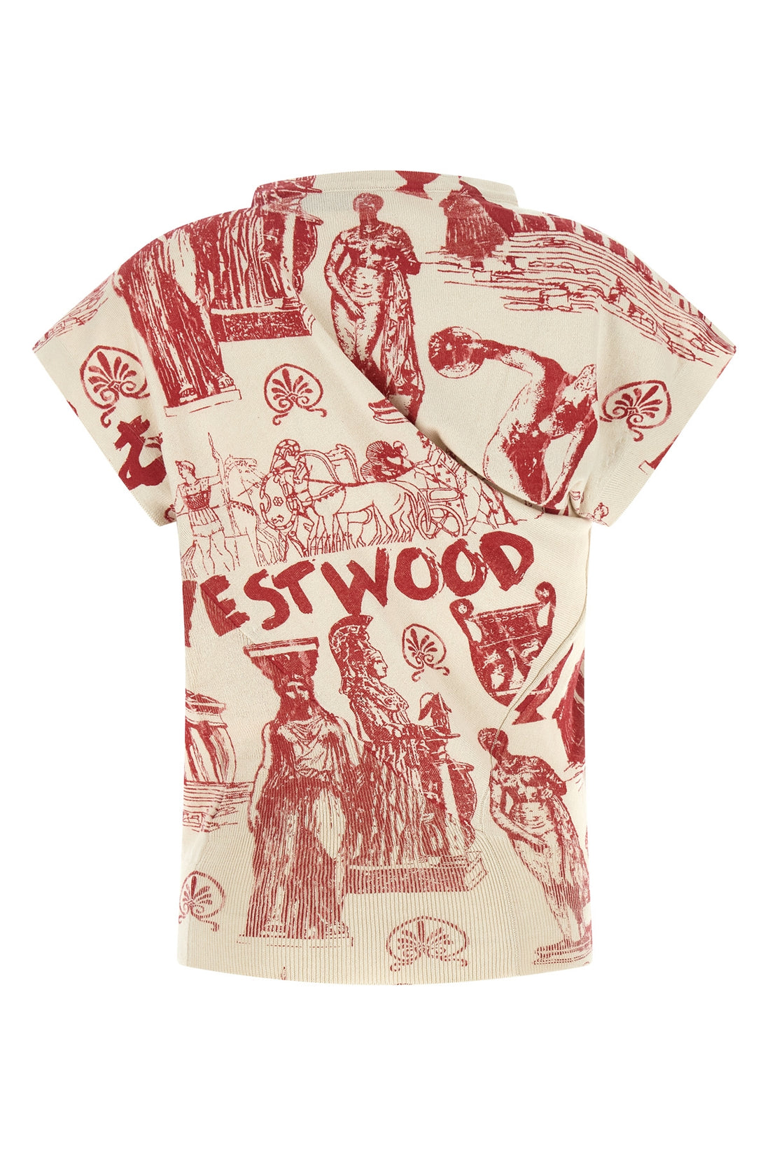 VIVIENNE WESTWOOD M the vivienne westwood top redefines casual knitwear through a sculptural constru