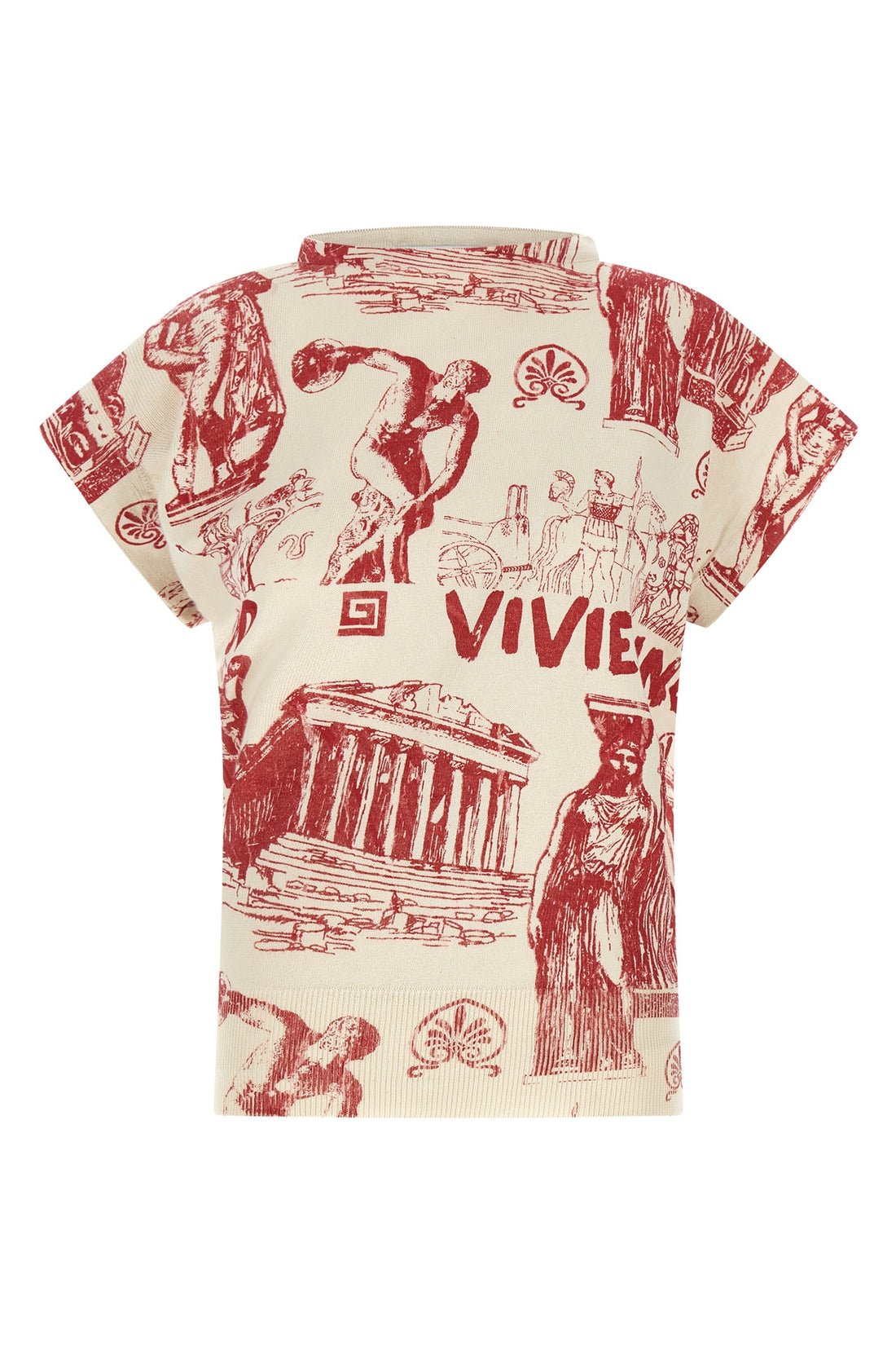 VIVIENNE WESTWOOD M the vivienne westwood top redefines casual knitwear through a sculptural constru