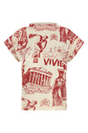 the vivienne westwood top redefines casual knitwear through a sculptural constru