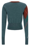 the vivienne westwood argyle cropped cardigan redefines the codes of classic k