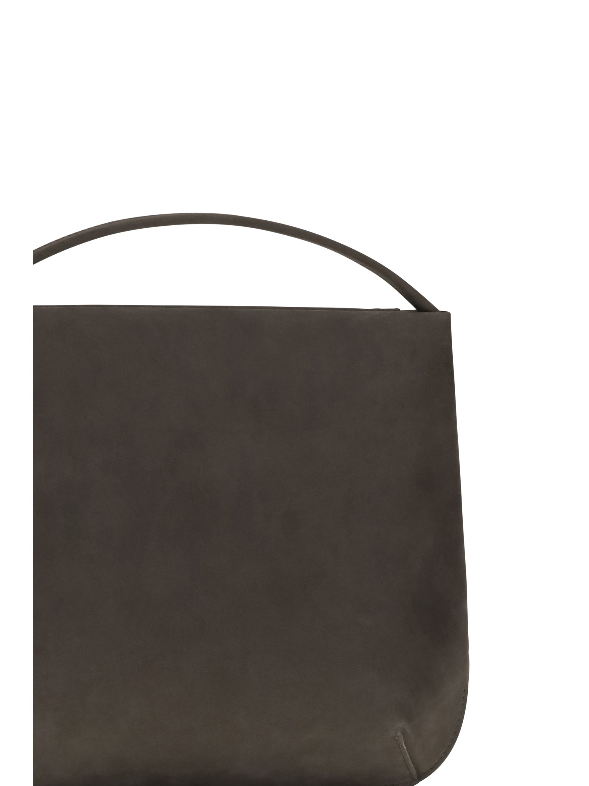 loge brushed leather crossbody bag