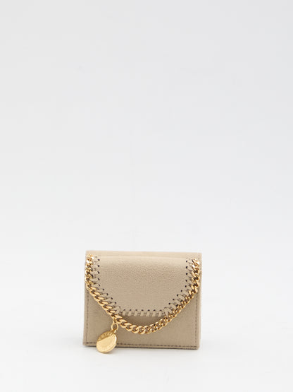 STELLA MCCARTNEY OS falabella trifold wallet
