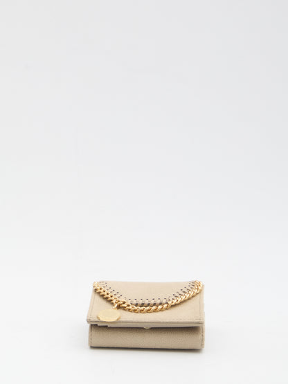 STELLA MCCARTNEY OS falabella trifold wallet
