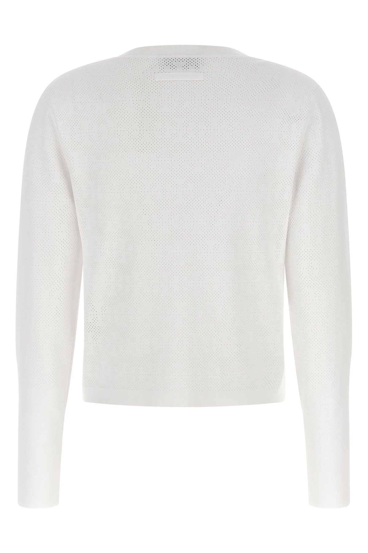 pointelle stretch viscose cardigan