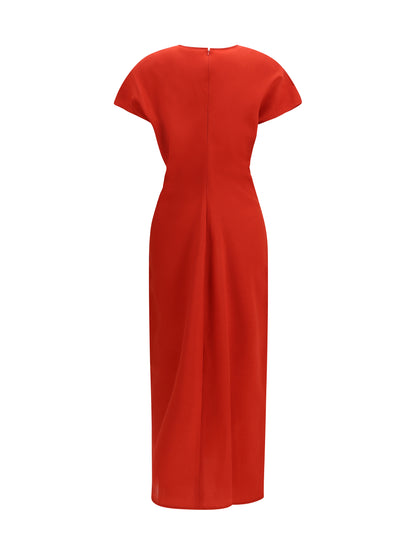 TOTEME 36 slouch waist wool dress